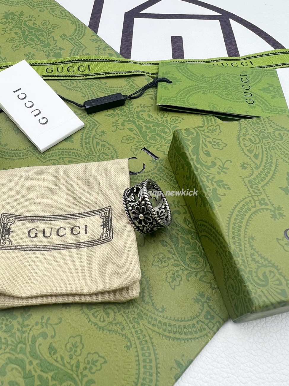 Gucci Love Gg Silver Ring (3) - www.newkick.vip